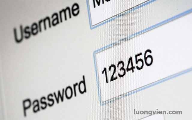 Không sử dụng mật khẩu là chuỗi ký tự, số dễ đoán